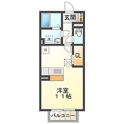 モナリエ竹成　Ｂ 1階