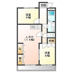 ウノモリックス 4階/405