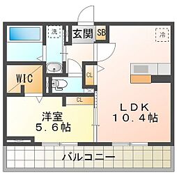 グランドネーフル東日野III 2階