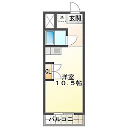 ハイツ富田II 3階/3C