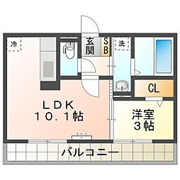 アイティーオーＤ−ｒｏｏｍ東新町　南館 3階