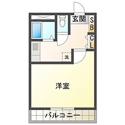 JINハイツ生桑 3階