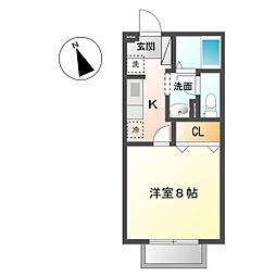 ジュネス院南　Ｂ 1階/105