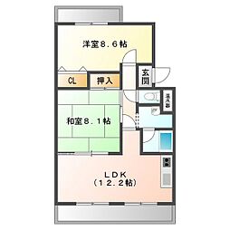フィオーレ 3階/3B