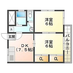 桜マンションII 1階