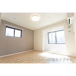 アヴニール　II 101 1階1Kのリビング/ダイニング