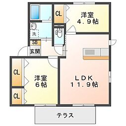 ハーヴェスト 1階