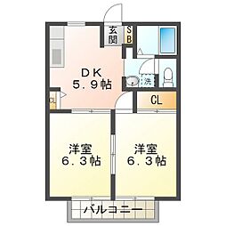ルミエール777　Ｃ 2階