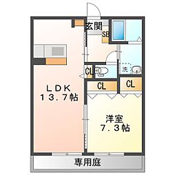 ミズキ B 1階