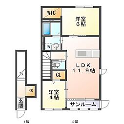 ラフレールA 2階/203