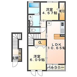 D-room桂 B棟 2階