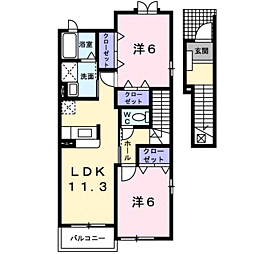 ロイヤルステージ・アイA 2階/201