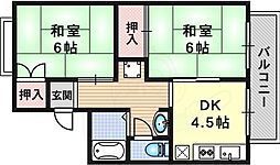 阪急嵐山線 上桂駅 4.4km 1階/-