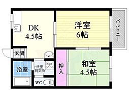 ハイツ野村 2階/-