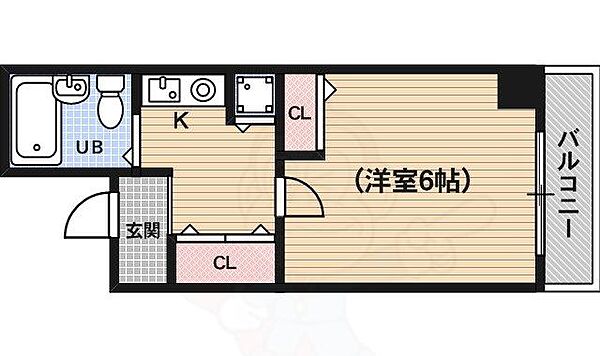 ジョイフル御池 ｜京都府京都市中京区壺屋町(賃貸マンション1K・5階・19.56㎡)の写真 その2