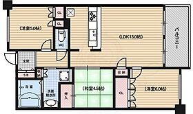 サーパスシティ御池西大路  ｜ 京都府京都市中京区西ノ京下合町（賃貸マンション3LDK・3階・63.41㎡） その2