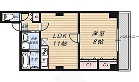 QUINT五条烏丸（クイント）  ｜ 京都府京都市下京区万寿寺町（賃貸マンション1LDK・9階・44.00㎡） その2