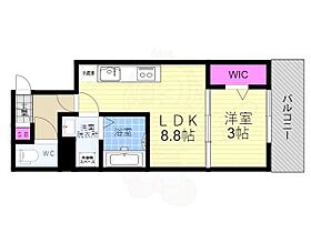 D－roomグレース西院  ｜ 京都府京都市右京区西院清水町（賃貸アパート1LDK・1階・31.48㎡） その2