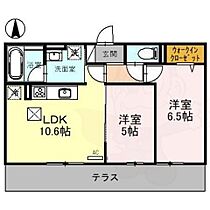 サニーコート嵯峨 202 ｜ 京都府京都市右京区嵯峨広沢南野町（賃貸アパート2LDK・2階・50.03㎡） その2