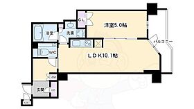 プレミスト京都御池通  ｜ 京都府京都市中京区橋之町（賃貸マンション1LDK・7階・40.04㎡） その2