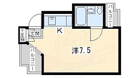 DETOM-1 京大前  ｜ 京都府京都市左京区田中大堰町（賃貸マンション1R・1階・17.24㎡） その2