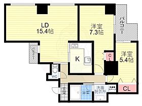 サンヴェール京都西陣  ｜ 京都府京都市上京区薬師町（賃貸マンション2LDK・3階・61.71㎡） その2