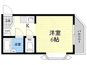 ハイツ白銀  ｜ 京都府京都市伏見区白銀町（賃貸アパート1K・1階・19.00㎡） その2