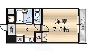 米市館  ｜ 京都府京都市伏見区深草大島屋敷町（賃貸マンション1K・5階・23.40㎡） その2