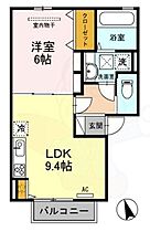 コンフォート西京極  ｜ 京都府京都市右京区西京極畔勝町（賃貸アパート1LDK・1階・40.29㎡） その2