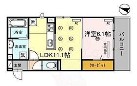 (仮称)D-ROOM花園艮北町  ｜ 京都府京都市右京区花園艮北町（賃貸アパート1LDK・3階・41.85㎡） その2