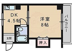 カースルワン  ｜ 京都府京都市伏見区向島津田町（賃貸マンション1DK・1階・24.75㎡） その2