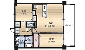 京都府京都市下京区東塩小路高倉町（賃貸マンション2LDK・6階・52.91㎡） その2