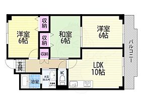 サニーパーク小坂  ｜ 京都府京都市下京区中堂寺坊城町（賃貸マンション3LDK・3階・60.54㎡） その2