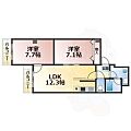 リアライズ小山西御所2階7.4万円