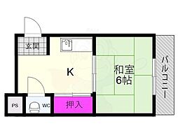 高瀬川マンション 2階/-