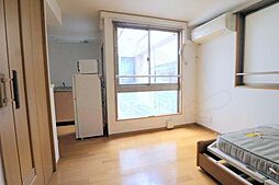 こまかも川 2階ワンルームのリビング/ダイニング