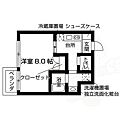 エスポワール二条城1階5.3万円