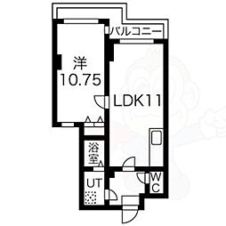 エリーフラッツ西洞院 6階