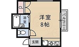 リバーハイツ深草 2階