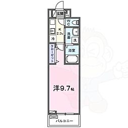 オーサム ヴィレッジ 京都桂 2階/-