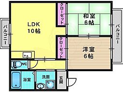 サンハウス桂 2階