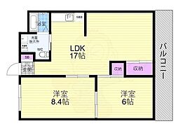 エバーグリーン嵐山 2階/-