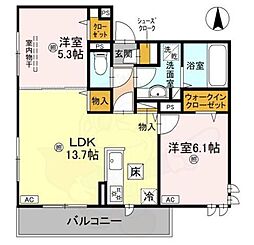 GRAMM東小野堀町WEST 1階/-