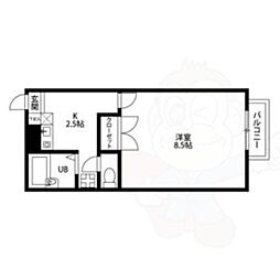 プレジールみどり 2階