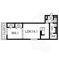 サンフェリーチェB棟 1階/-