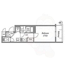 アドバンス京都烏丸町 2階/-