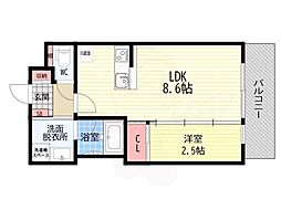エストゥルース京都2(旧:The Bright Residence 京都東 4階