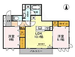 シェモア　Ａ棟 2階/-