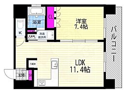 リーガル京都御所西5 2階/-