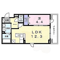 エアリーガーデン 1階/-